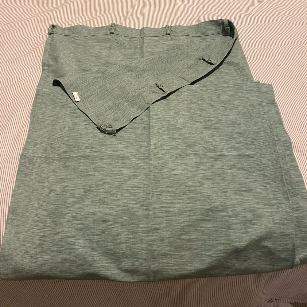 World Market Curtain Panel and Tieback